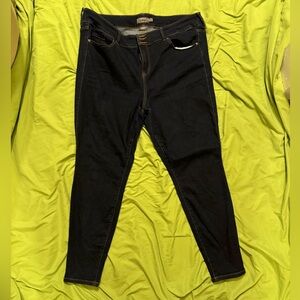 Torrid Dark Blue Jegging Jeans Size 22T